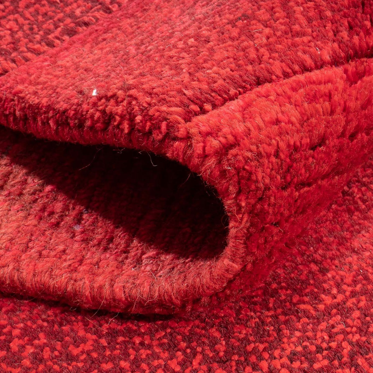 Nepal mattan - 140 x 73 cm - röd