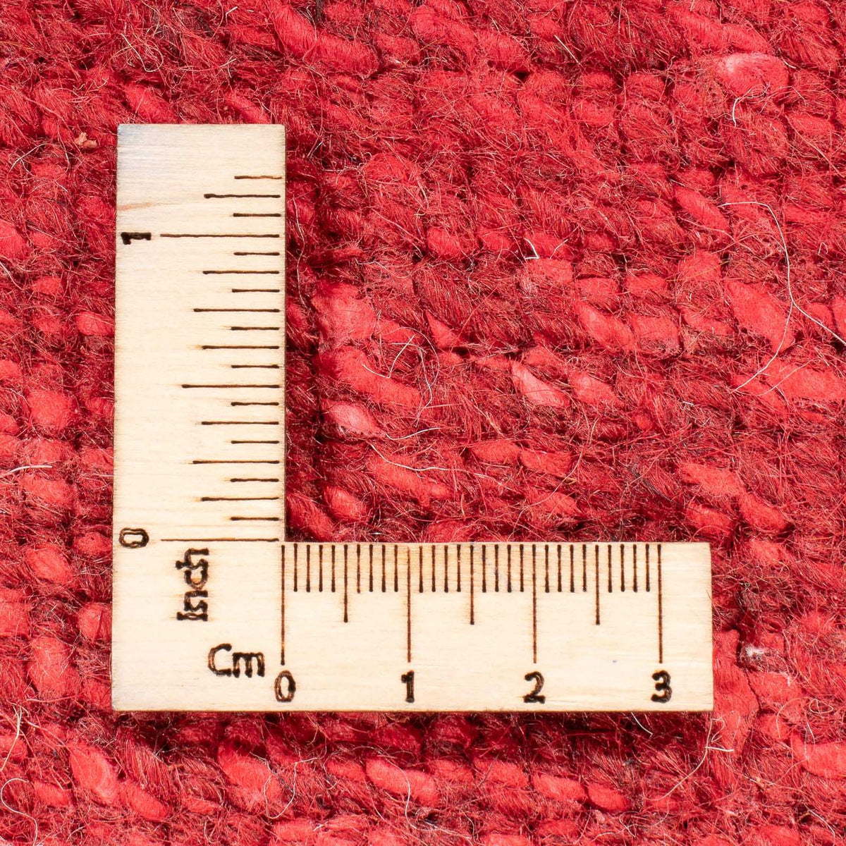 Nepal mattan - 140 x 73 cm - röd