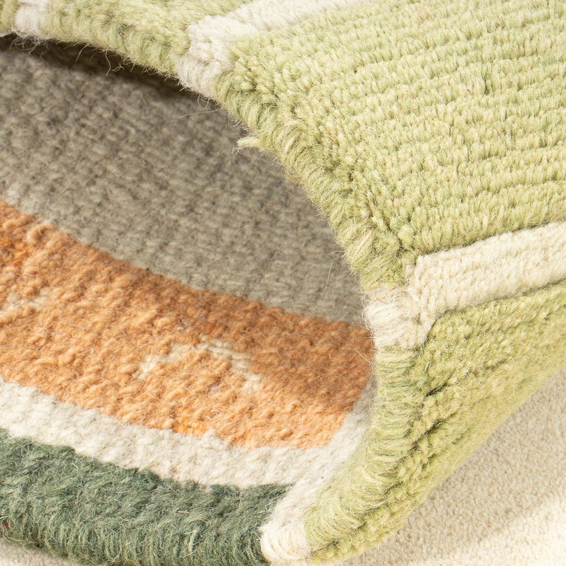 Nepal mattan - 140 x 70 cm - olivgrön