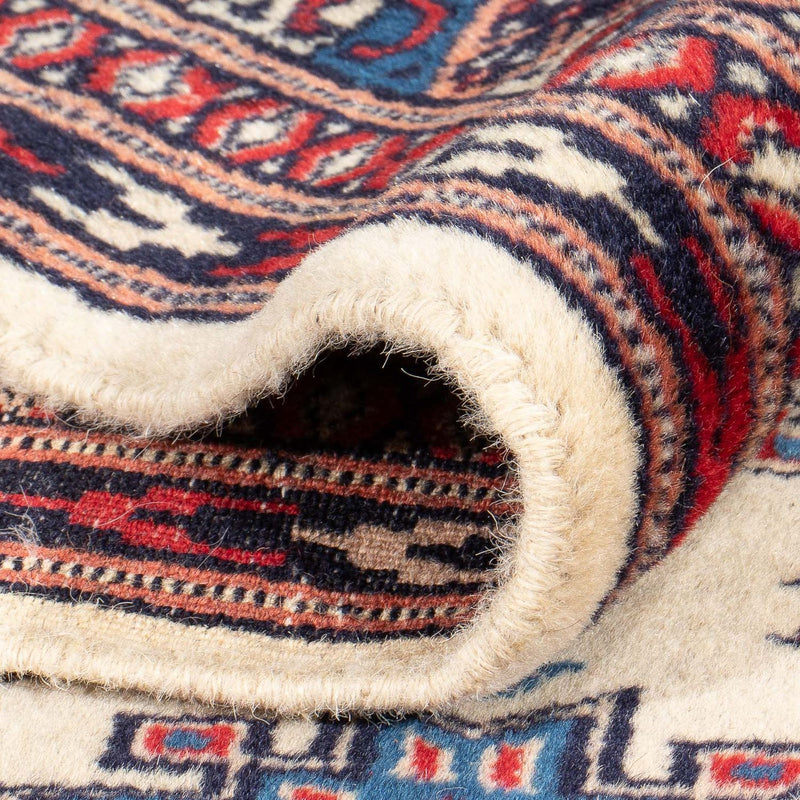 Turkaman-matta - 155 x 90 cm - beige