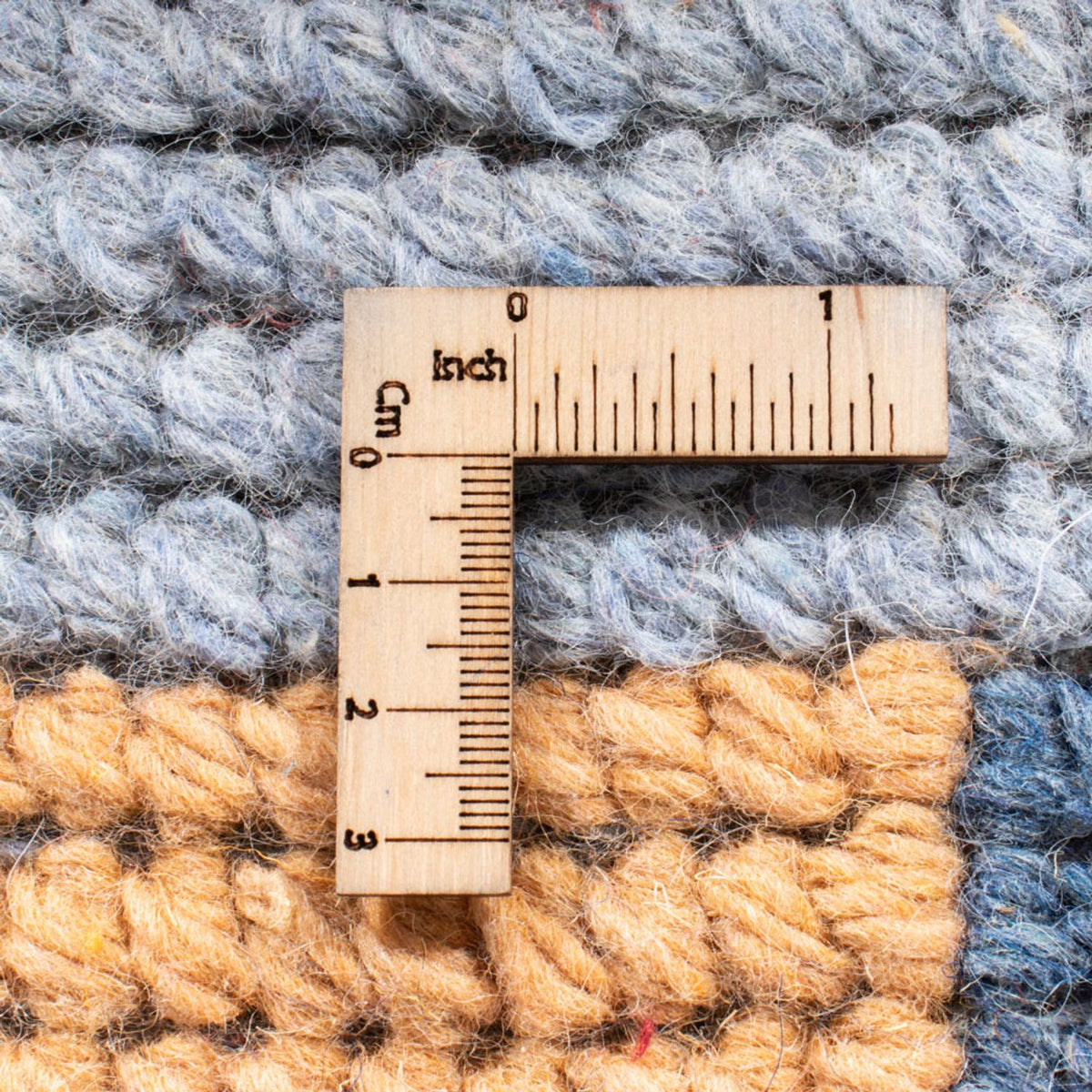 Nepal mattan - 140 x 70 cm - blå