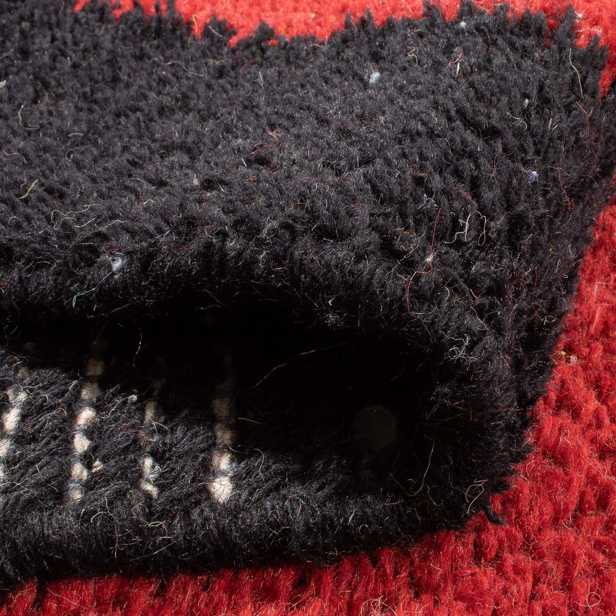 Nepal mattan - 140 x 70 cm - röd