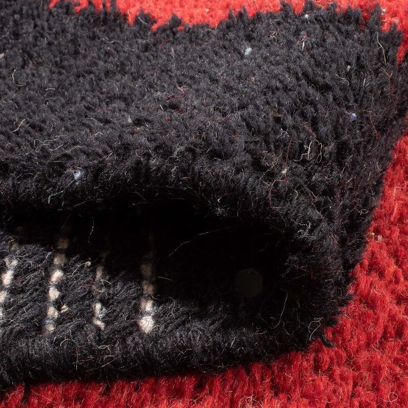 Nepal mattan - 140 x 70 cm - röd