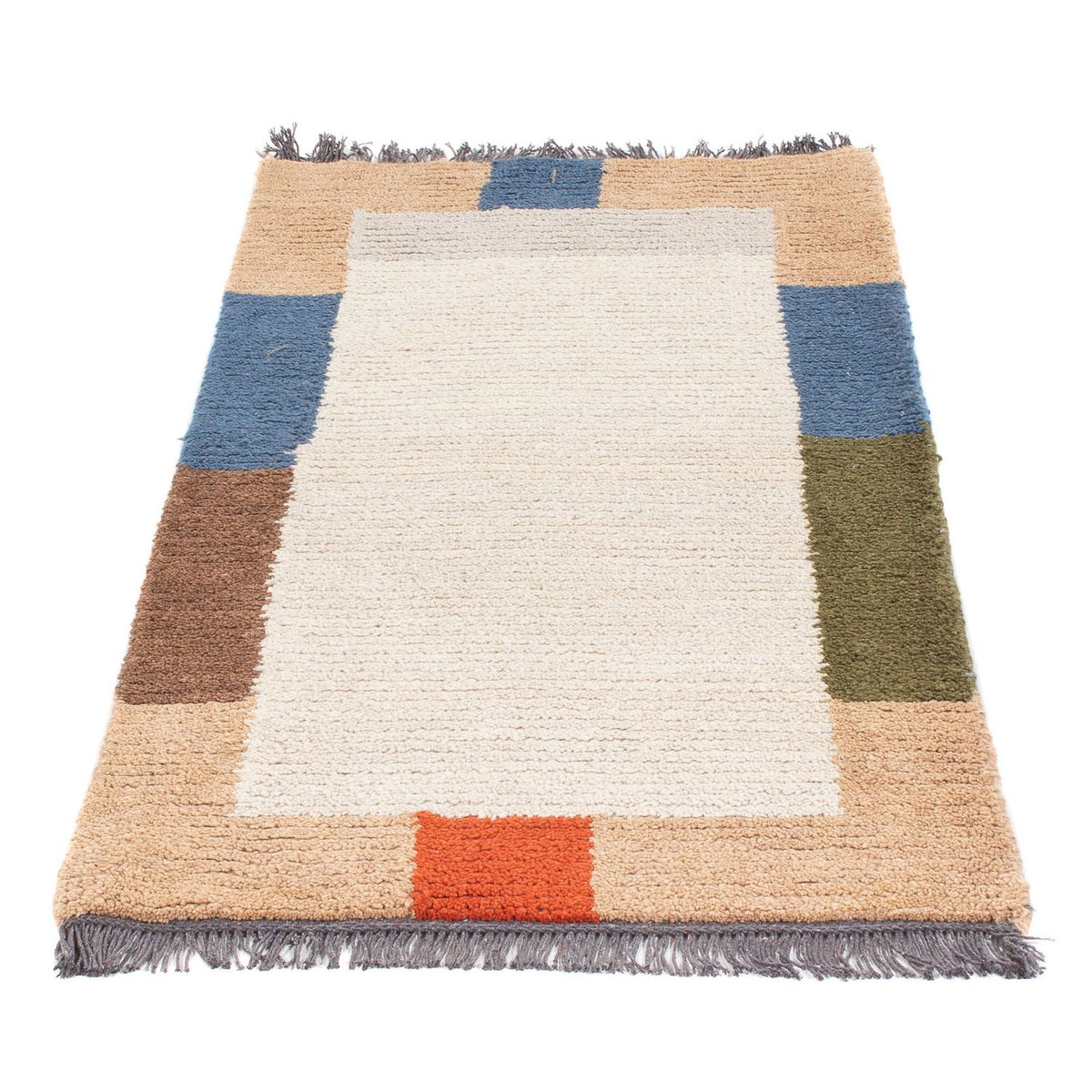 Nepal mattan - 140 x 70 cm - beige