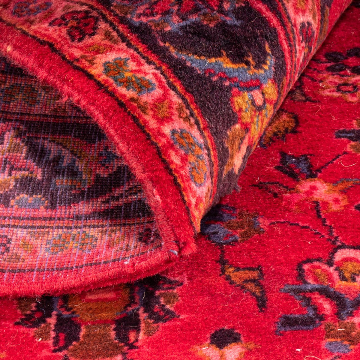 Persiska mattor - Keshan - 155 x 100 cm - röd