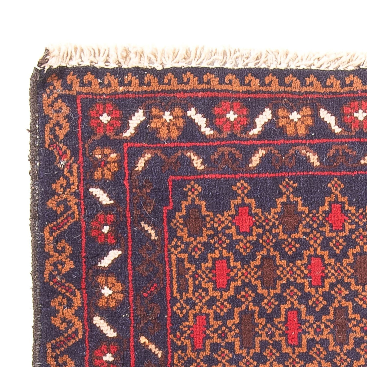 Baluch-matta - 131 x 72 cm - flerfärgad