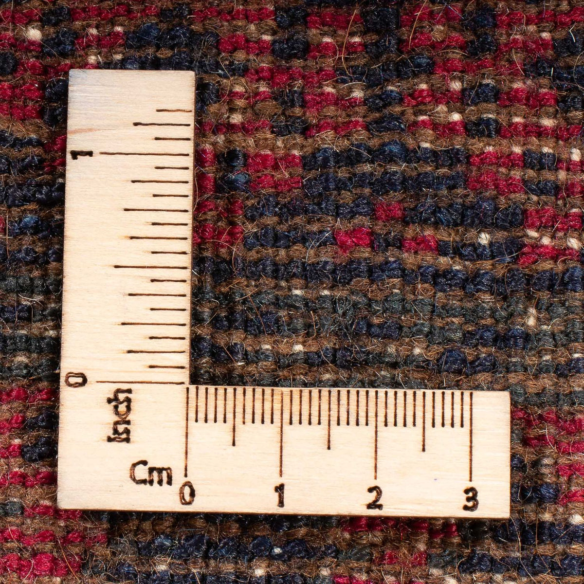 Baluch-matta kvadrat  - 70 x 60 cm - flerfärgad