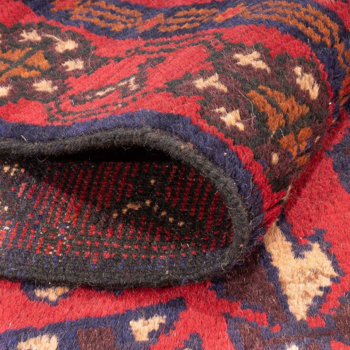 Baluch-matta - 130 x 74 cm - röd