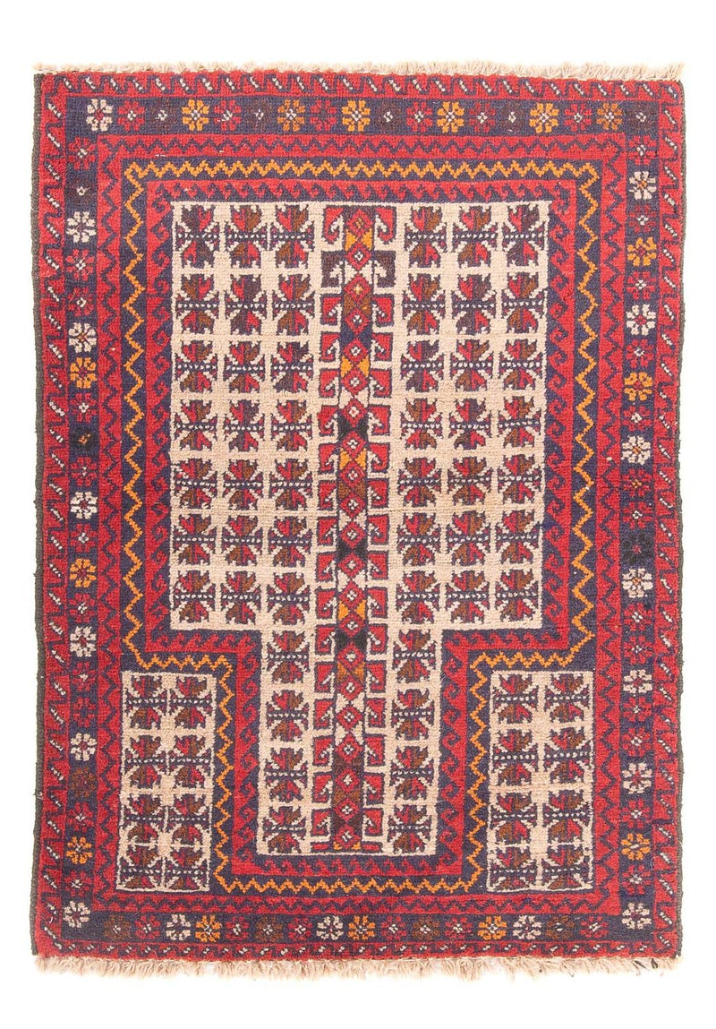 Baluch-matta - 119 x 78 cm - flerfärgad