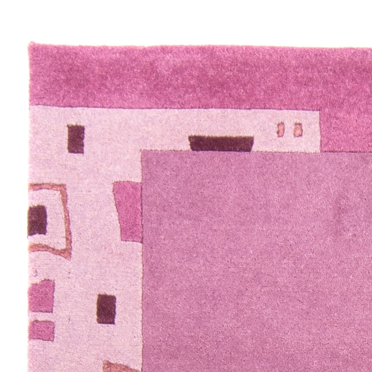 Nepal mattan - 180 x 123 cm - lila