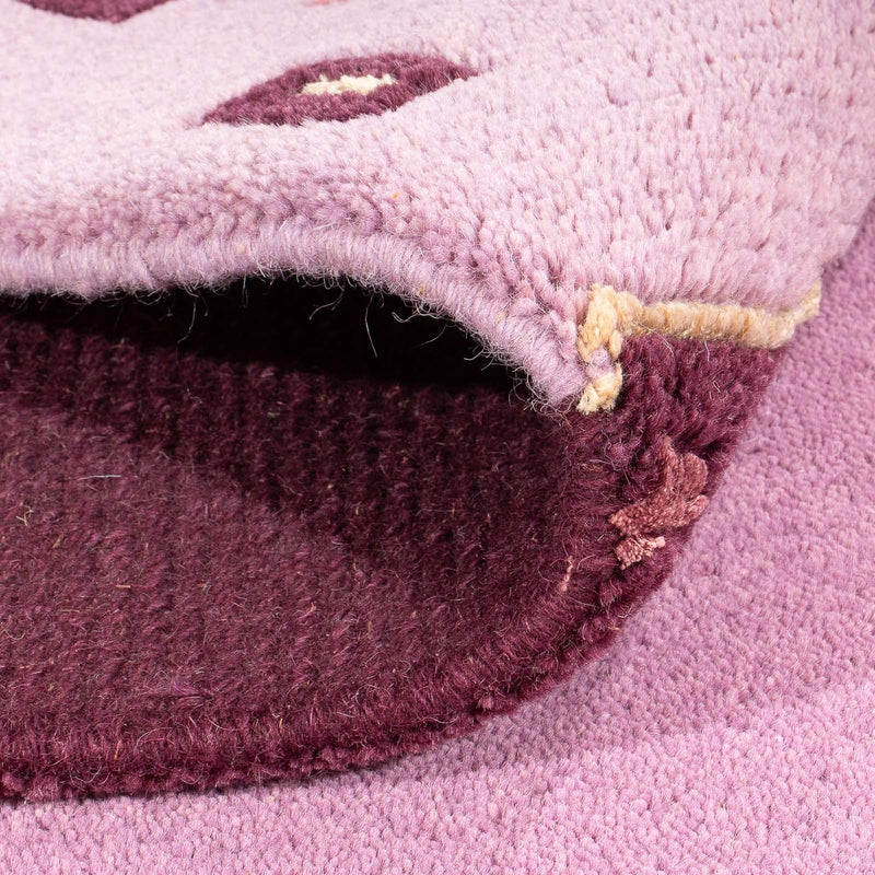 Nepal mattan - 180 x 123 cm - lila