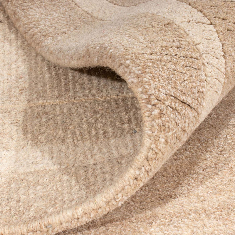 Nepal mattan - 200 x 143 cm - beige