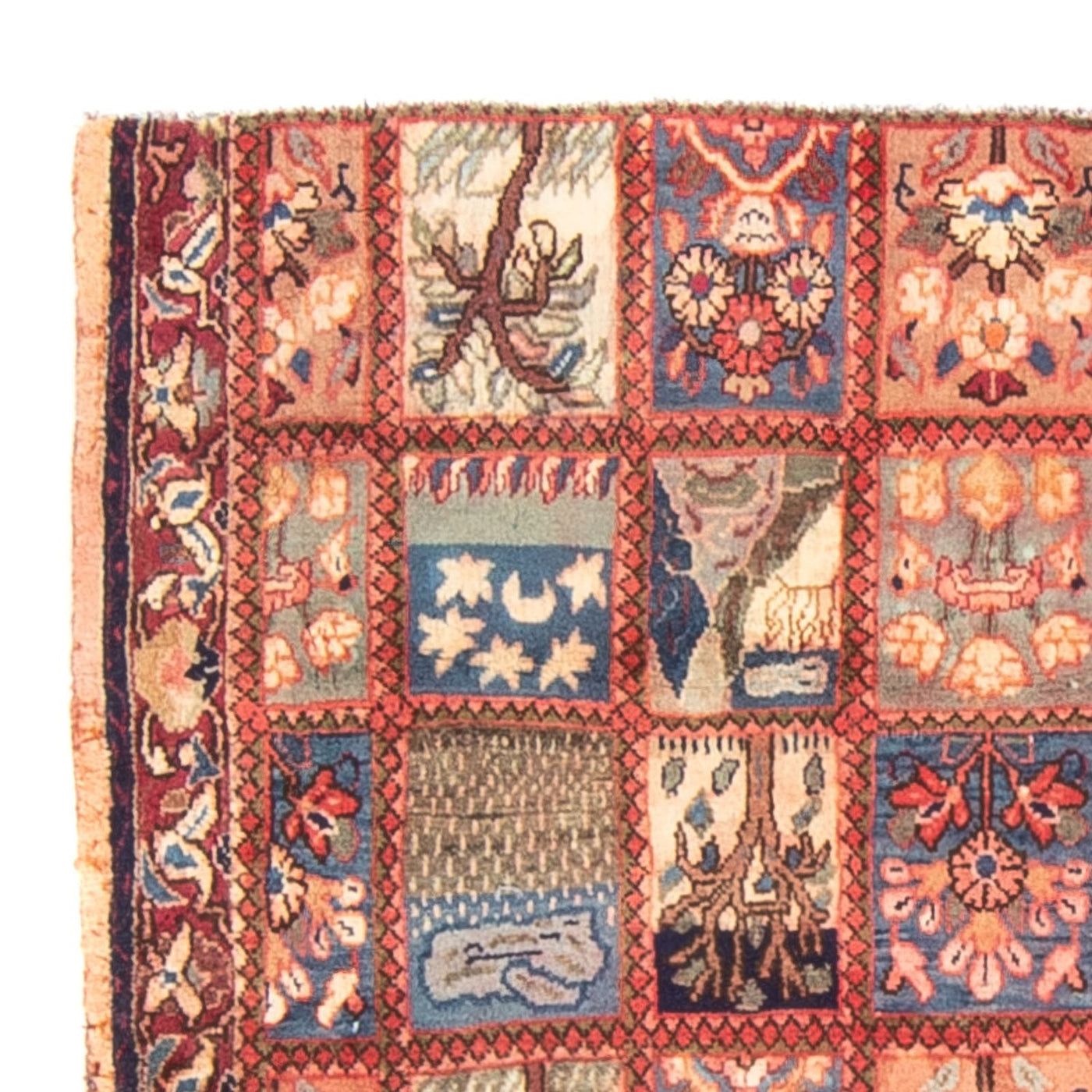Qom Mattan 128x105cm - Persisk matta