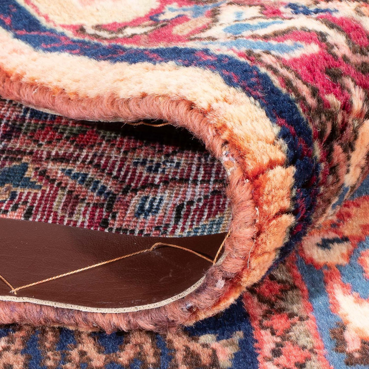 Persisk matta - Ghom - 128 x 105 cm - flerfärgad