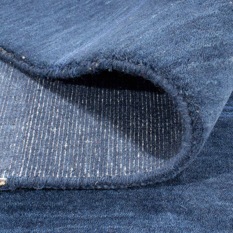 Gabbeh matta - Loribaft Softy - 240 x 174 cm - mörkblå