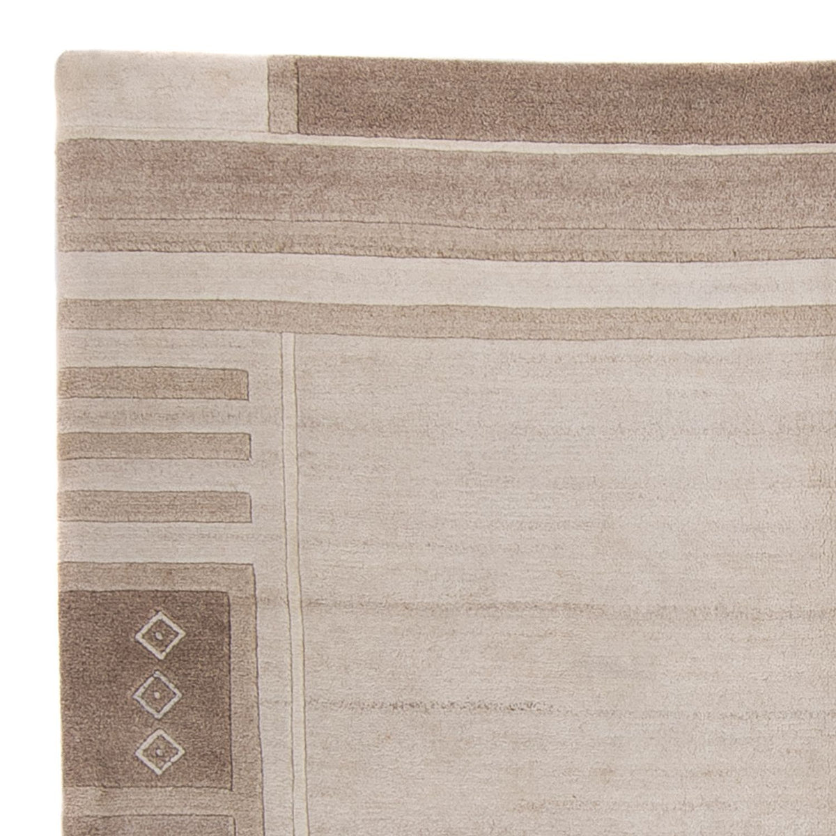 Nepal mattan - 233 x 171 cm - natur