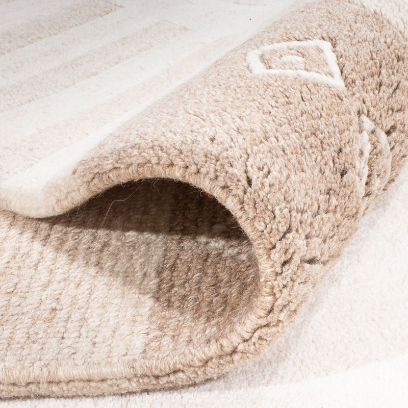 Nepal mattan - 233 x 171 cm - natur