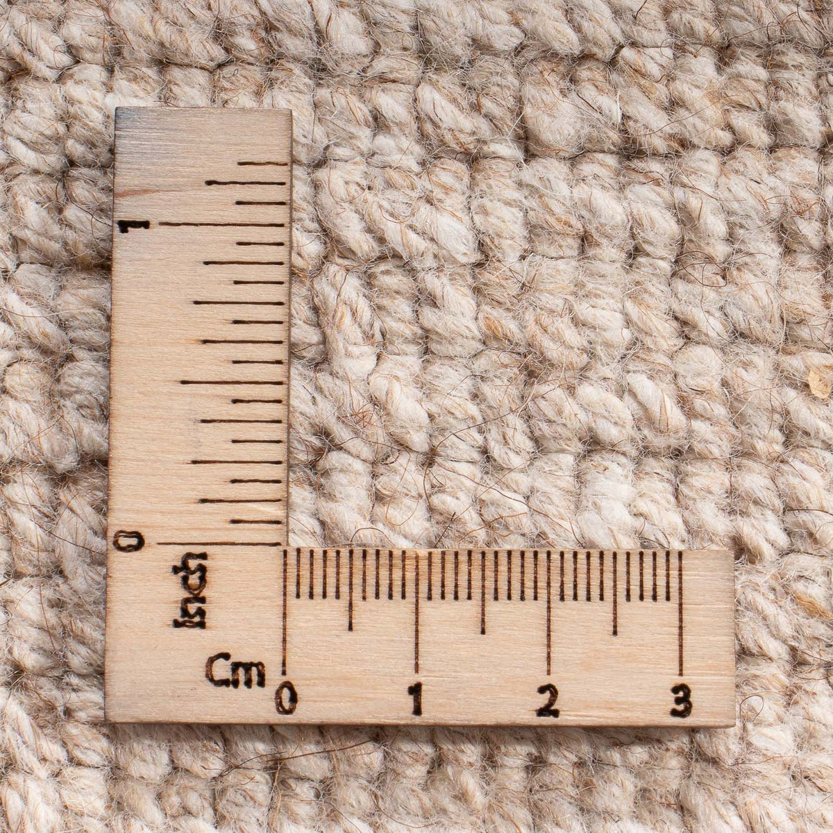 Nepal mattan - 233 x 171 cm - natur