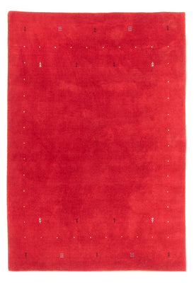 Gabbeh matta - Loribaft Softy - 241 x 176 cm - röd