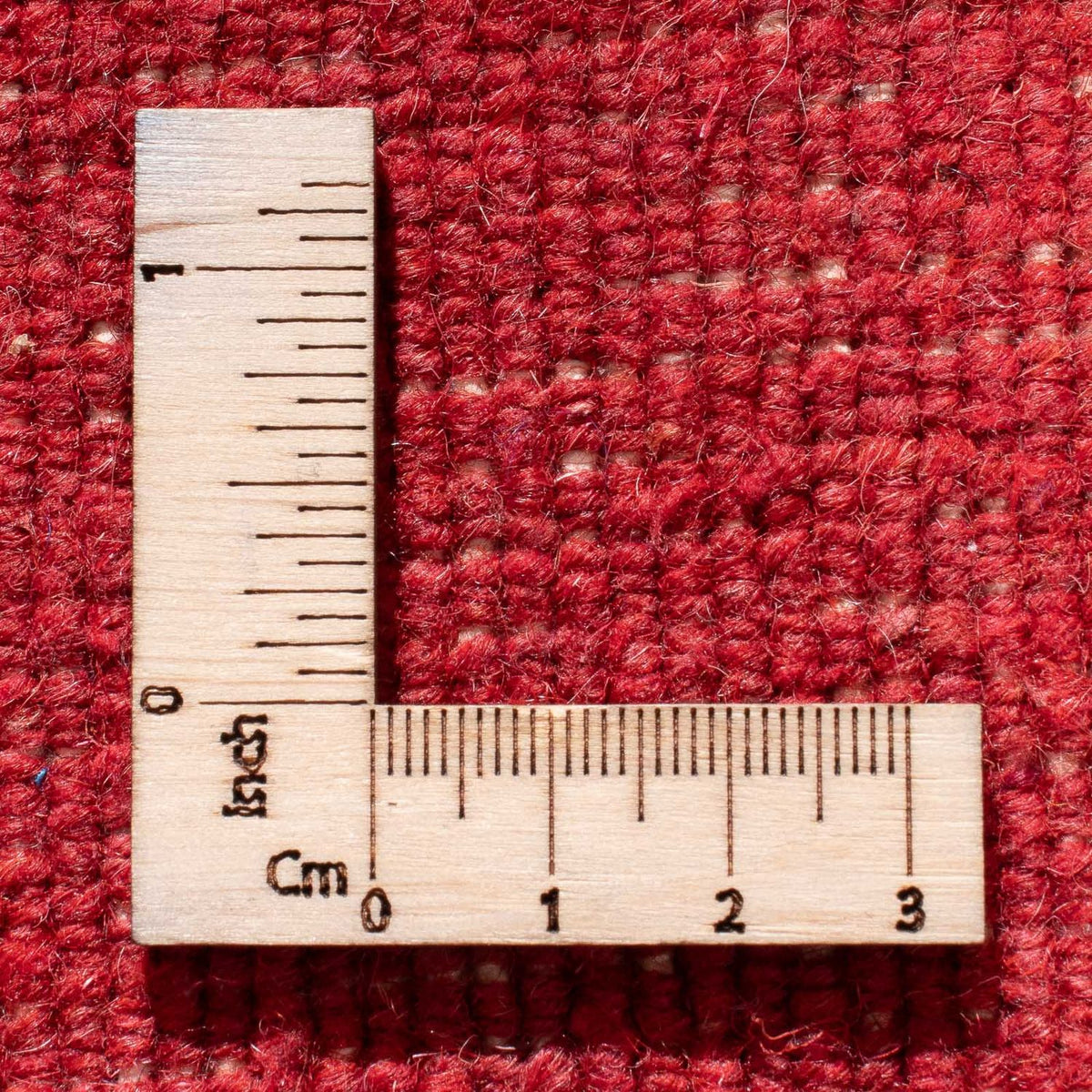 Gabbeh matta - Loribaft Softy - 241 x 176 cm - röd