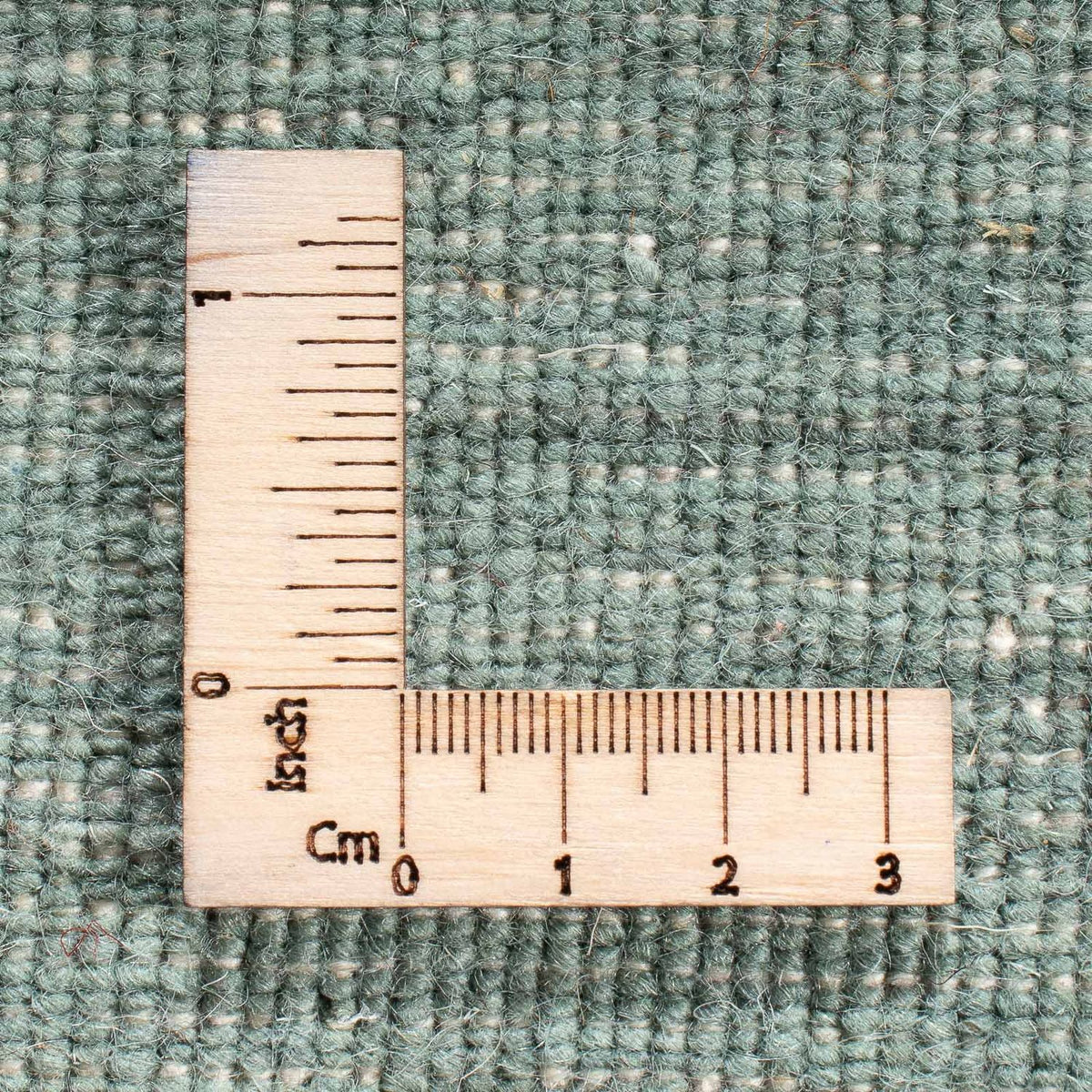 Gabbeh matta - Loribaft Softy - 250 x 200 cm - grön