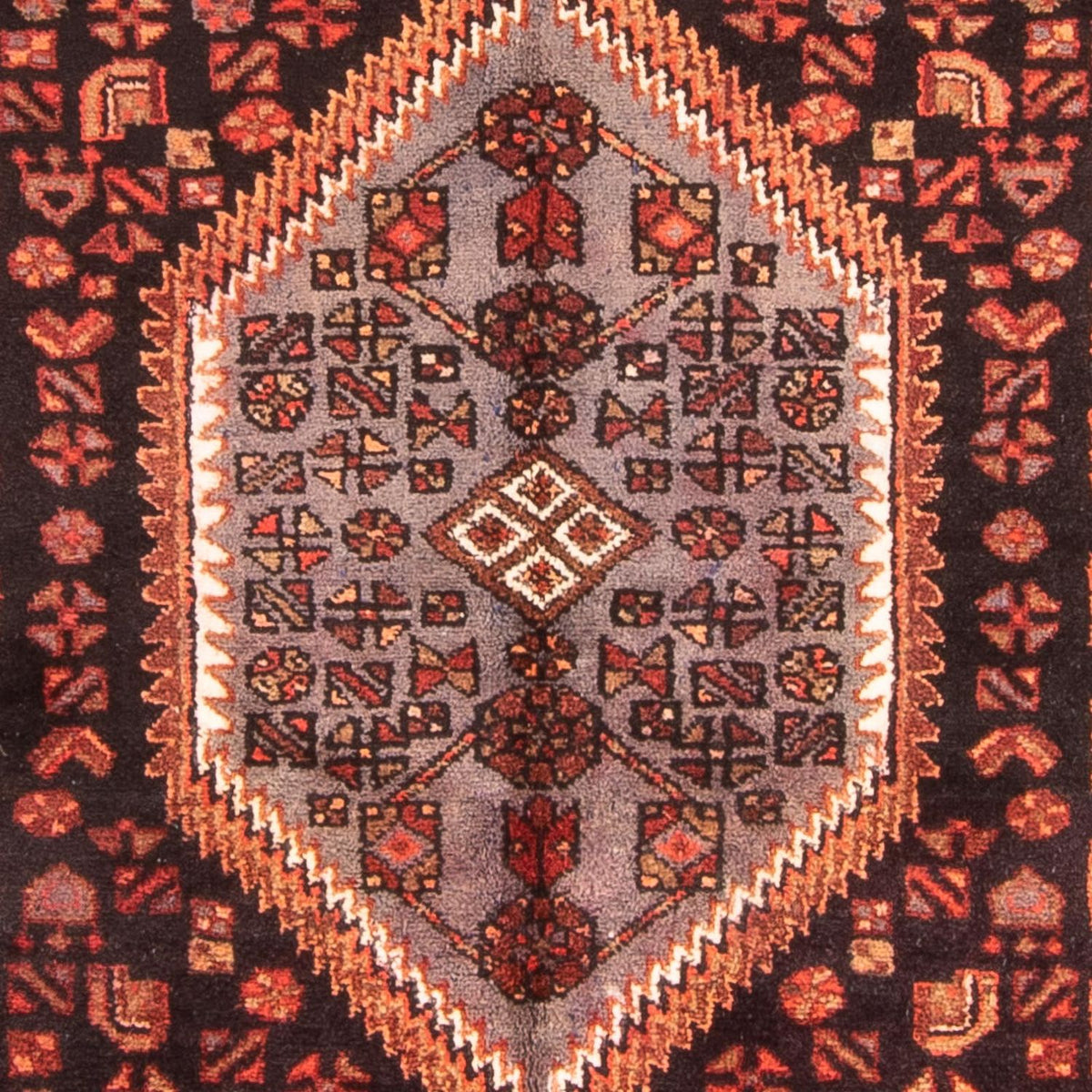 Runner Persisk matta - Nomadic - 287 x 150 cm - mörkblå