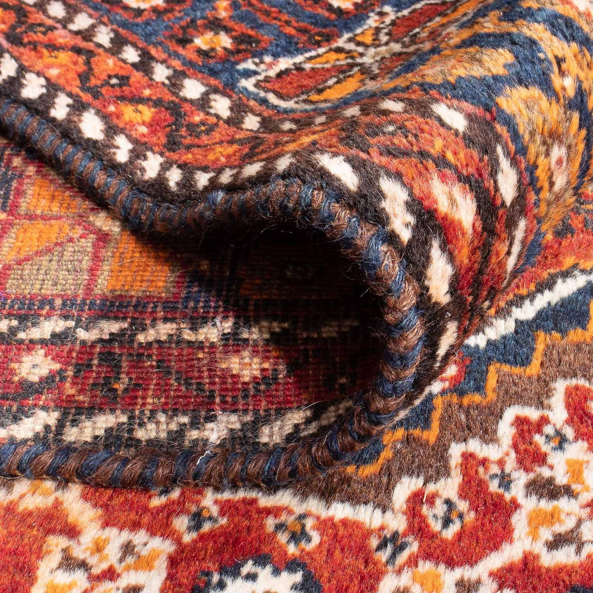 Persisk matta - Nomadic - 255 x 160 cm - orange