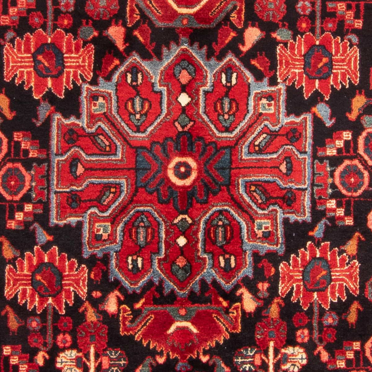 Runner Persisk matta - Nomadic - 287 x 154 cm - mörkblå