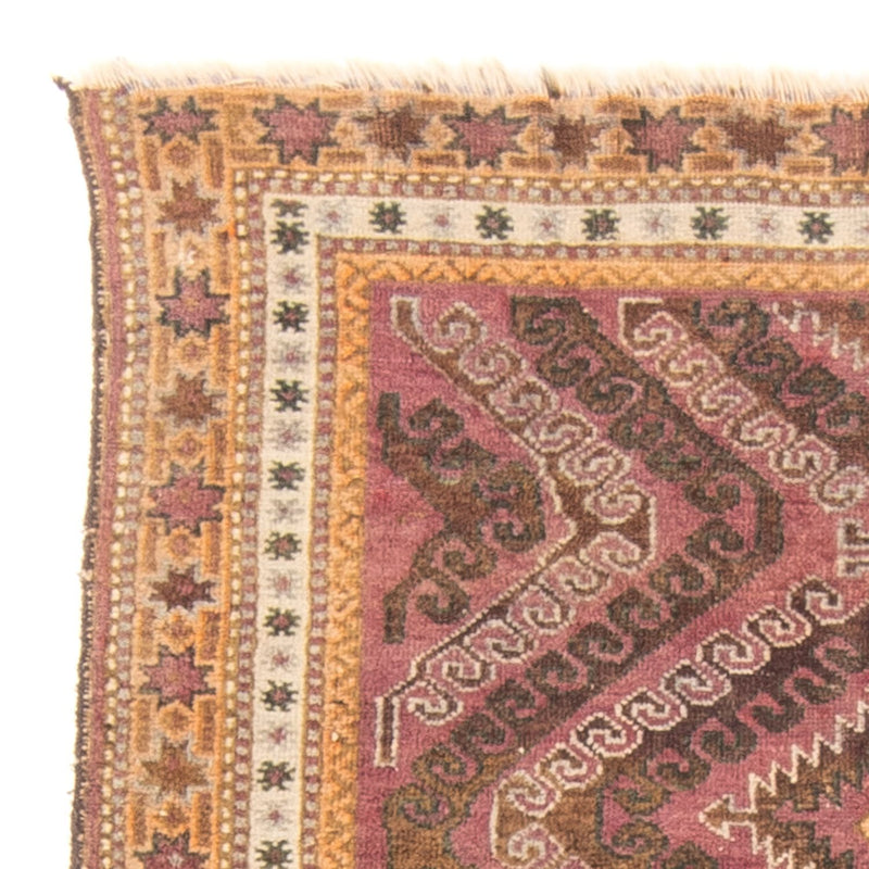 Afghansk matta - 163 x 97 cm - flerfärgad