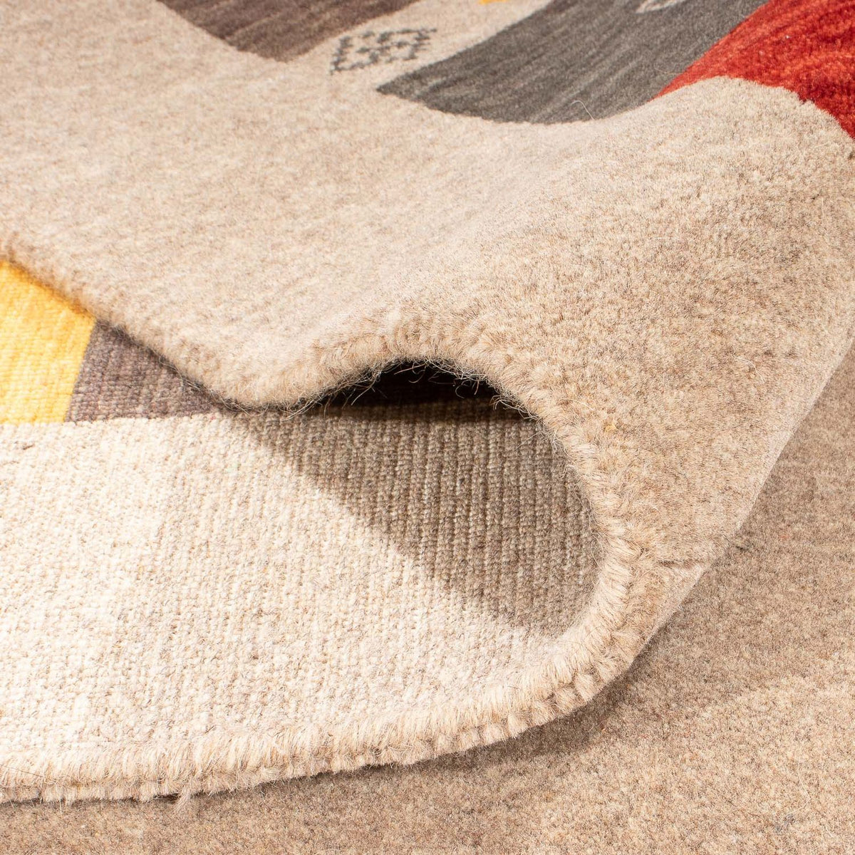 Gabbeh matta - Loribaft Softy - 234 x 172 cm - flerfärgad