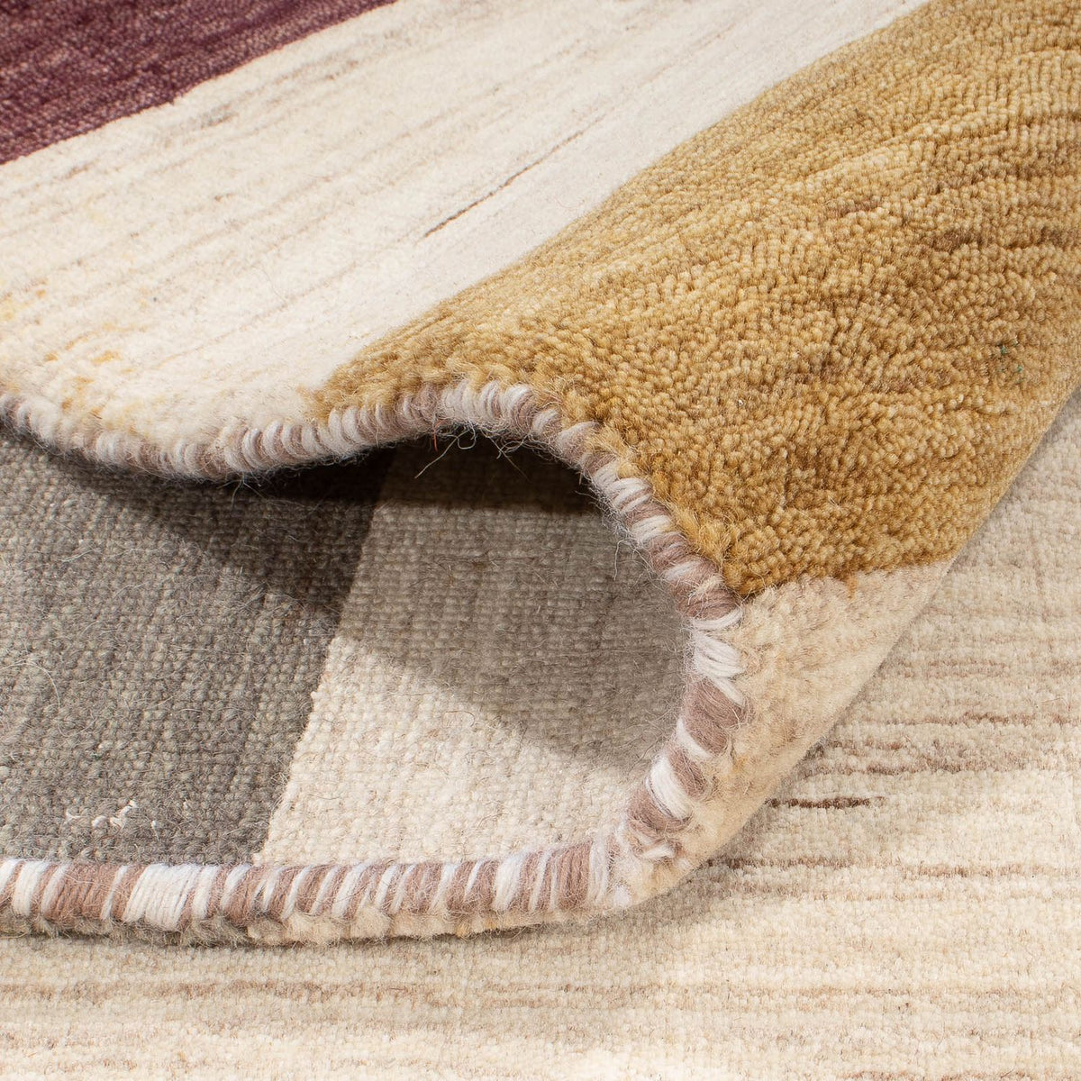 Gabbeh matta - Loribaft Softy - 240 x 170 cm - flerfärgad