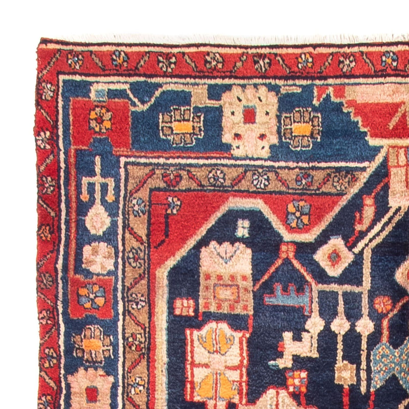 Persisk matta - Nomadic - 274 x 150 cm - mörkblå