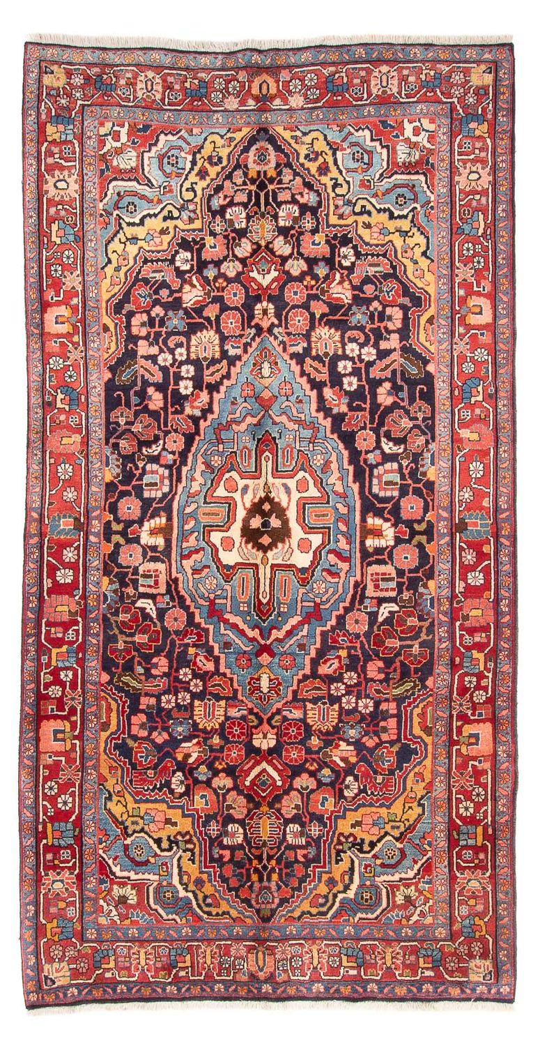 Runner Persisk matta - Nomadic - 278 x 143 cm - mörkblå