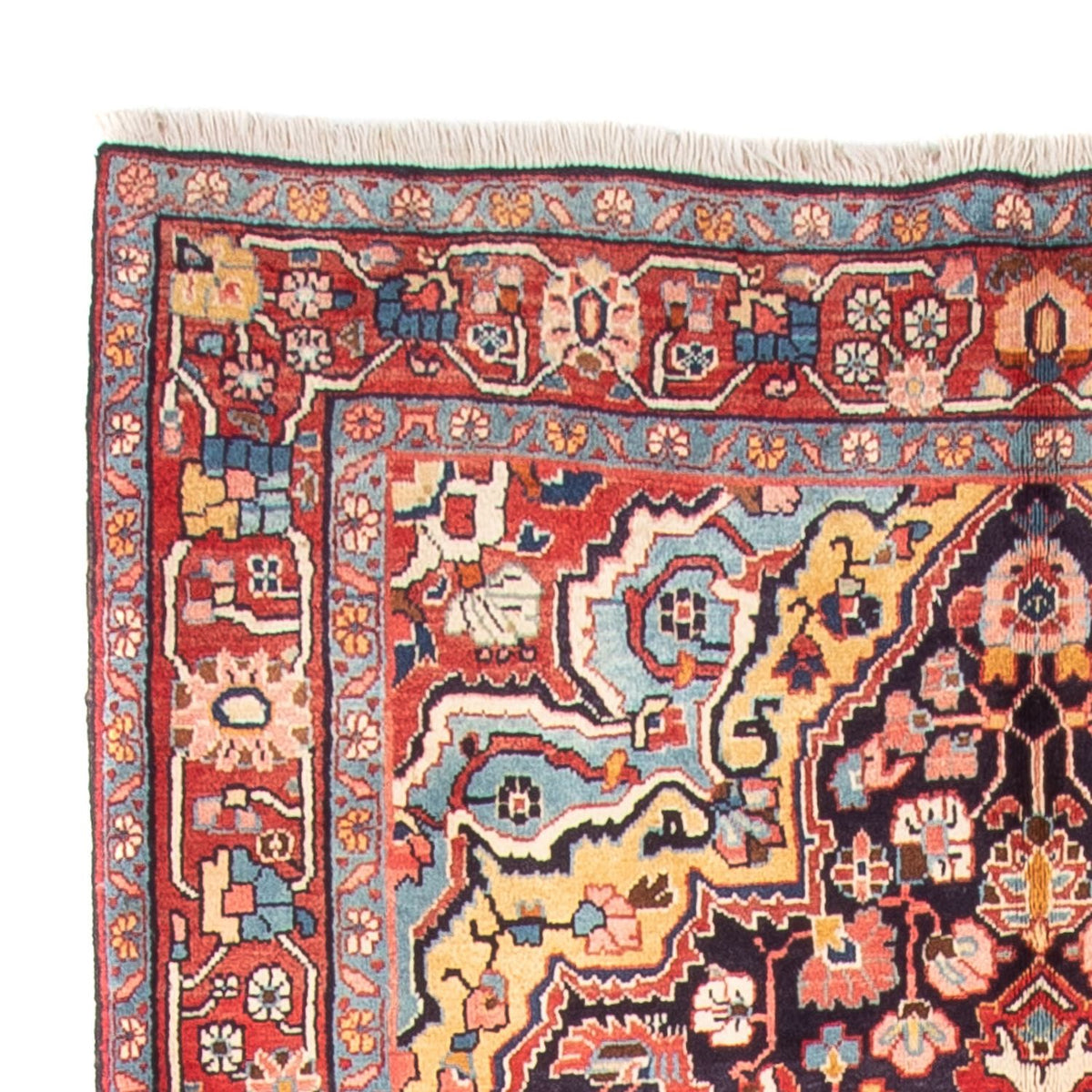 Runner Persisk matta - Nomadic - 278 x 143 cm - mörkblå