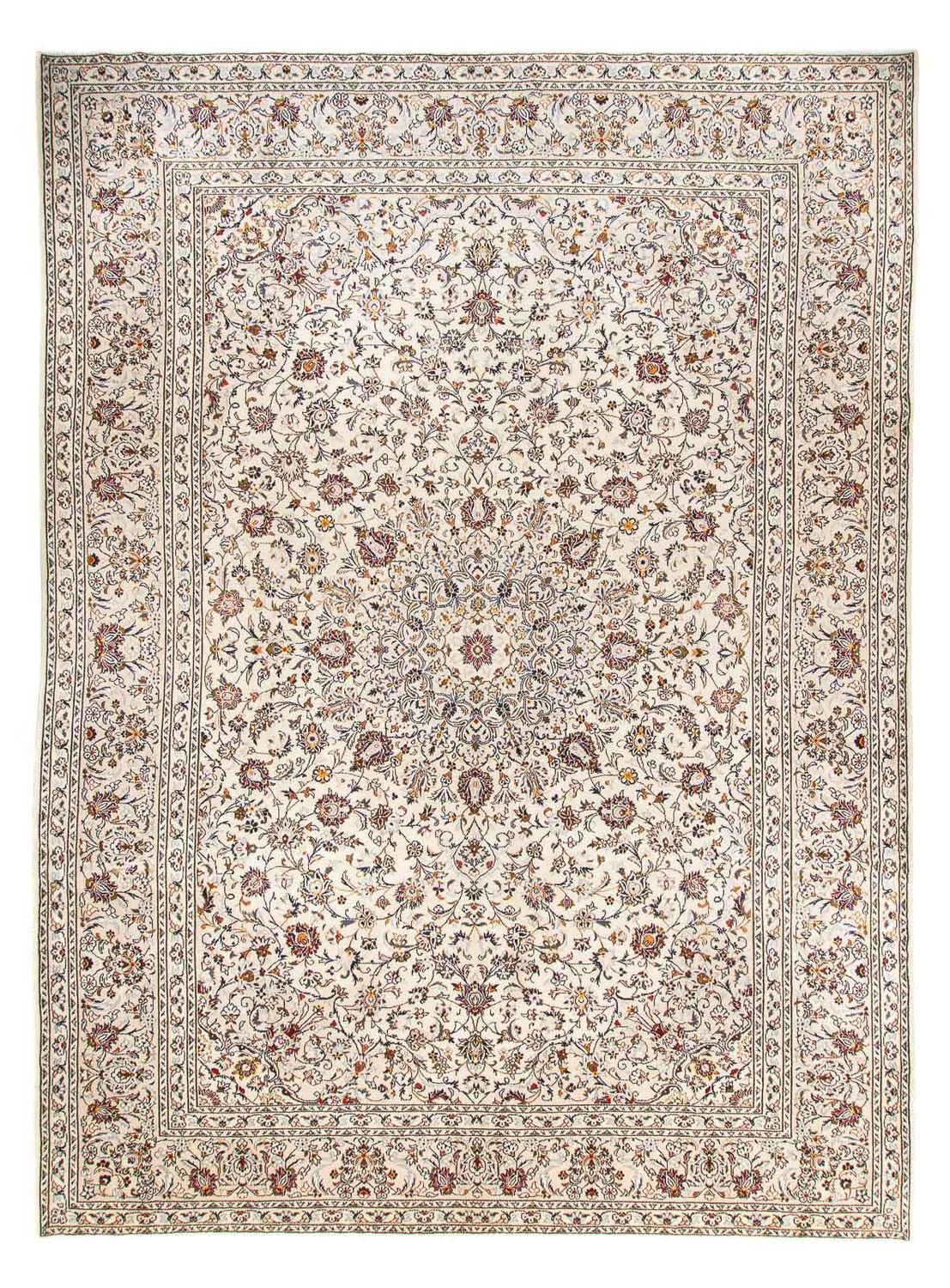 Persiska mattor - Keshan - 398 x 295 cm - beige