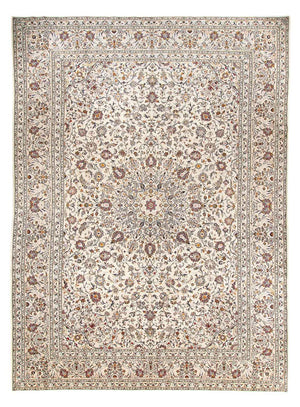 Persiska mattor - Keshan - 398 x 295 cm - beige