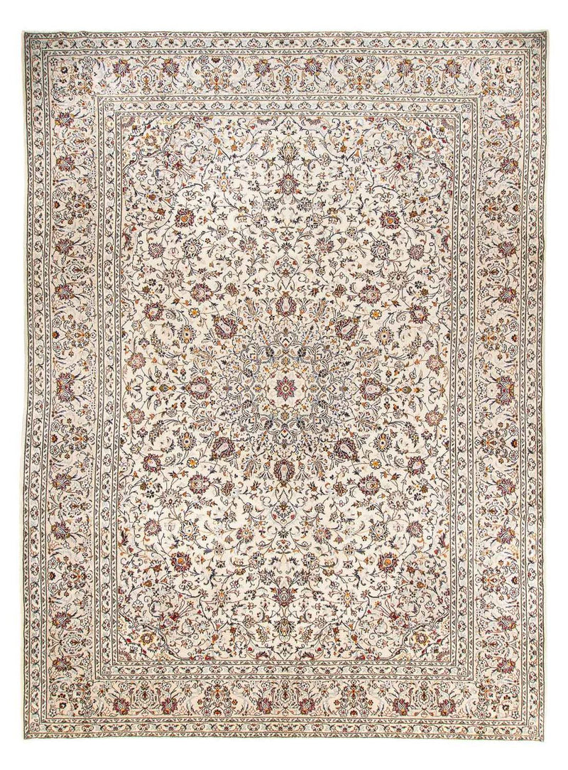 Persiska mattor - Keshan - 398 x 295 cm - beige