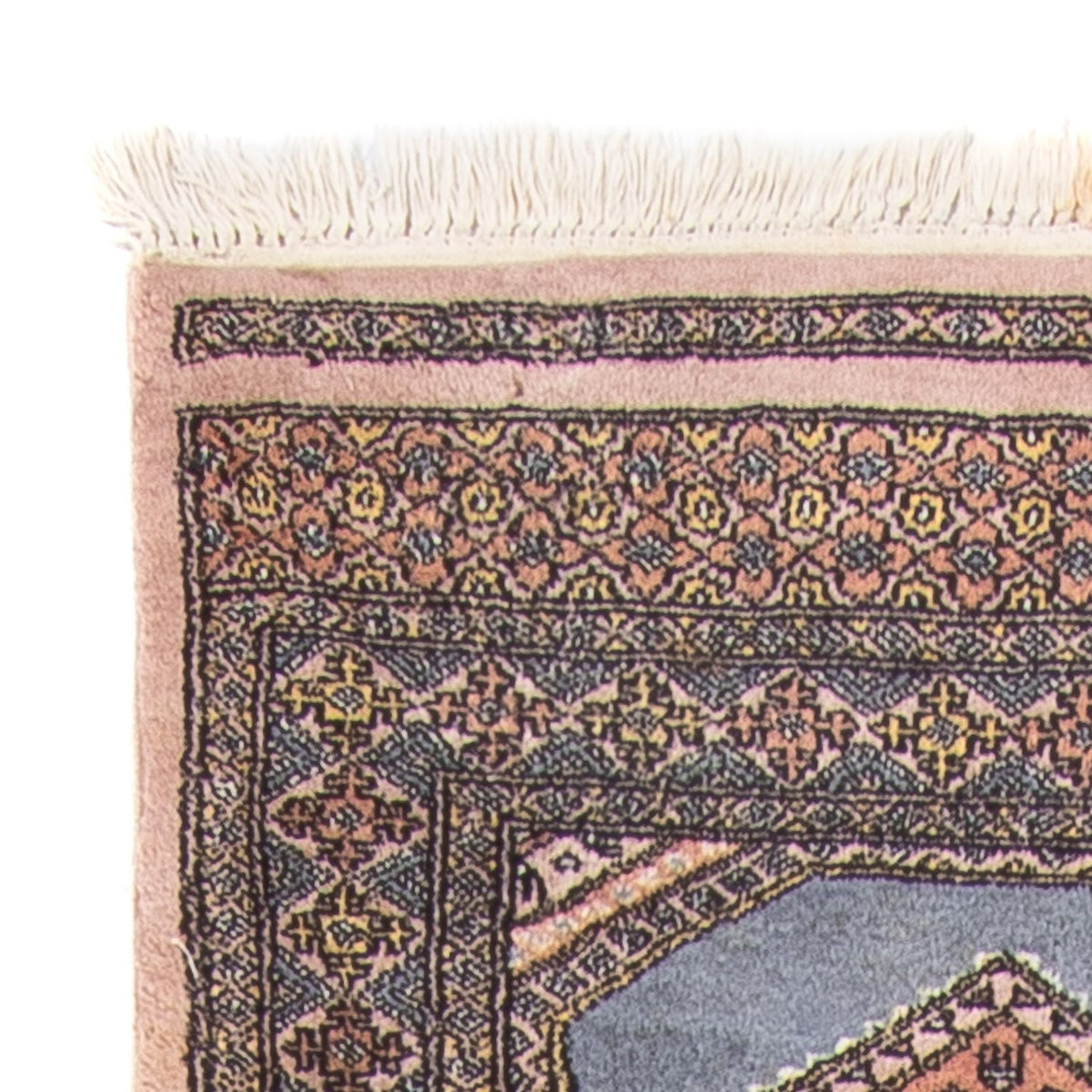 Runner Pakistanska mattan - 325 x 80 cm - ljusblå