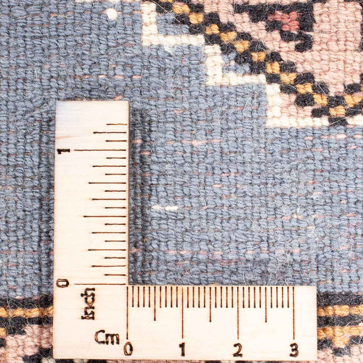 Runner Pakistanska mattan - 325 x 80 cm - ljusblå