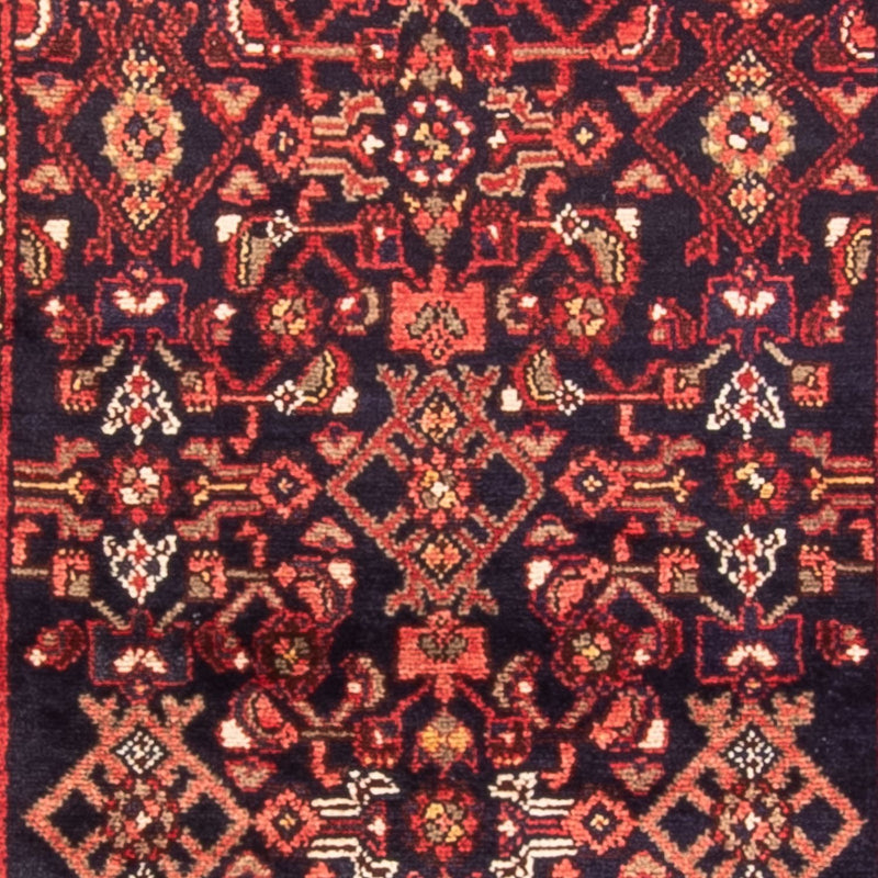 Runner Persisk matta - Nomadic - 412 x 105 cm - mörkblå