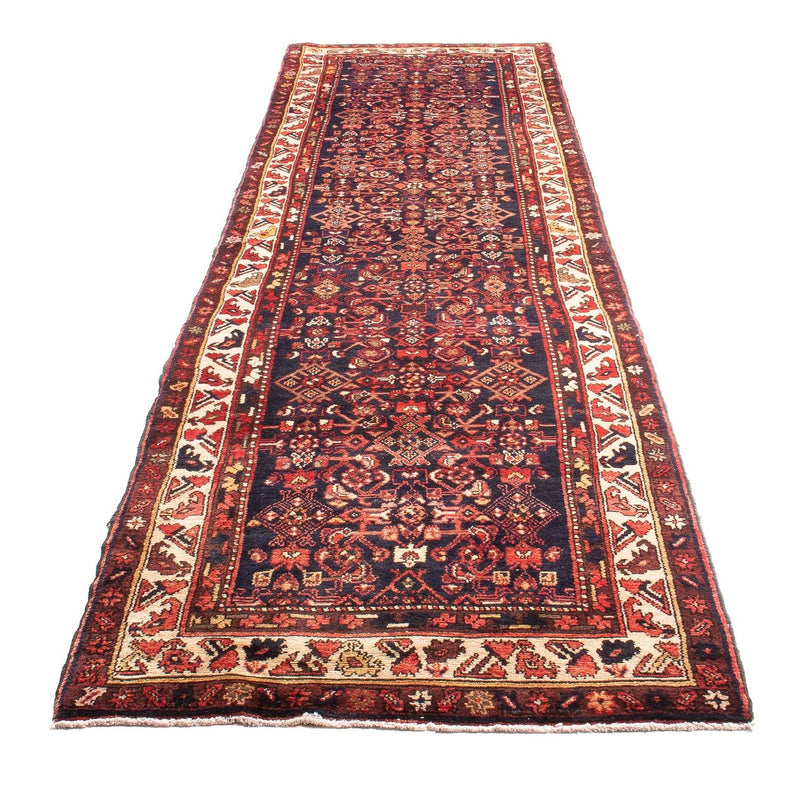 Runner Persisk matta - Nomadic - 412 x 105 cm - mörkblå