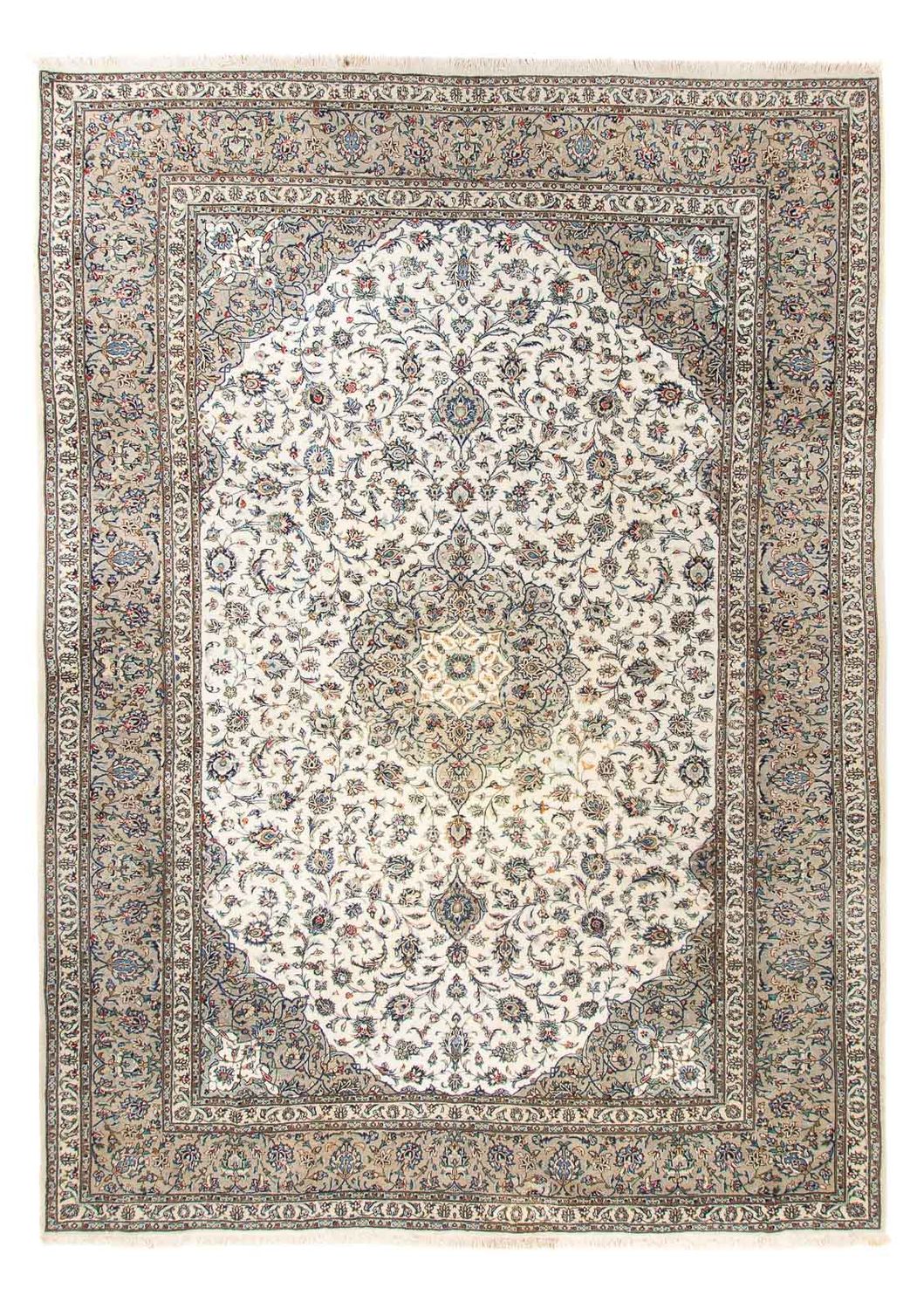 Persiska mattor - Keshan - 356 x 250 cm - beige