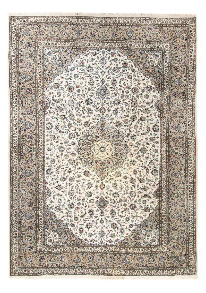 Persiska mattor - Keshan - 356 x 250 cm - beige