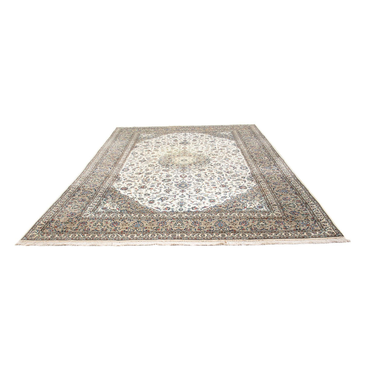 Persiska mattor - Keshan - 356 x 250 cm - beige