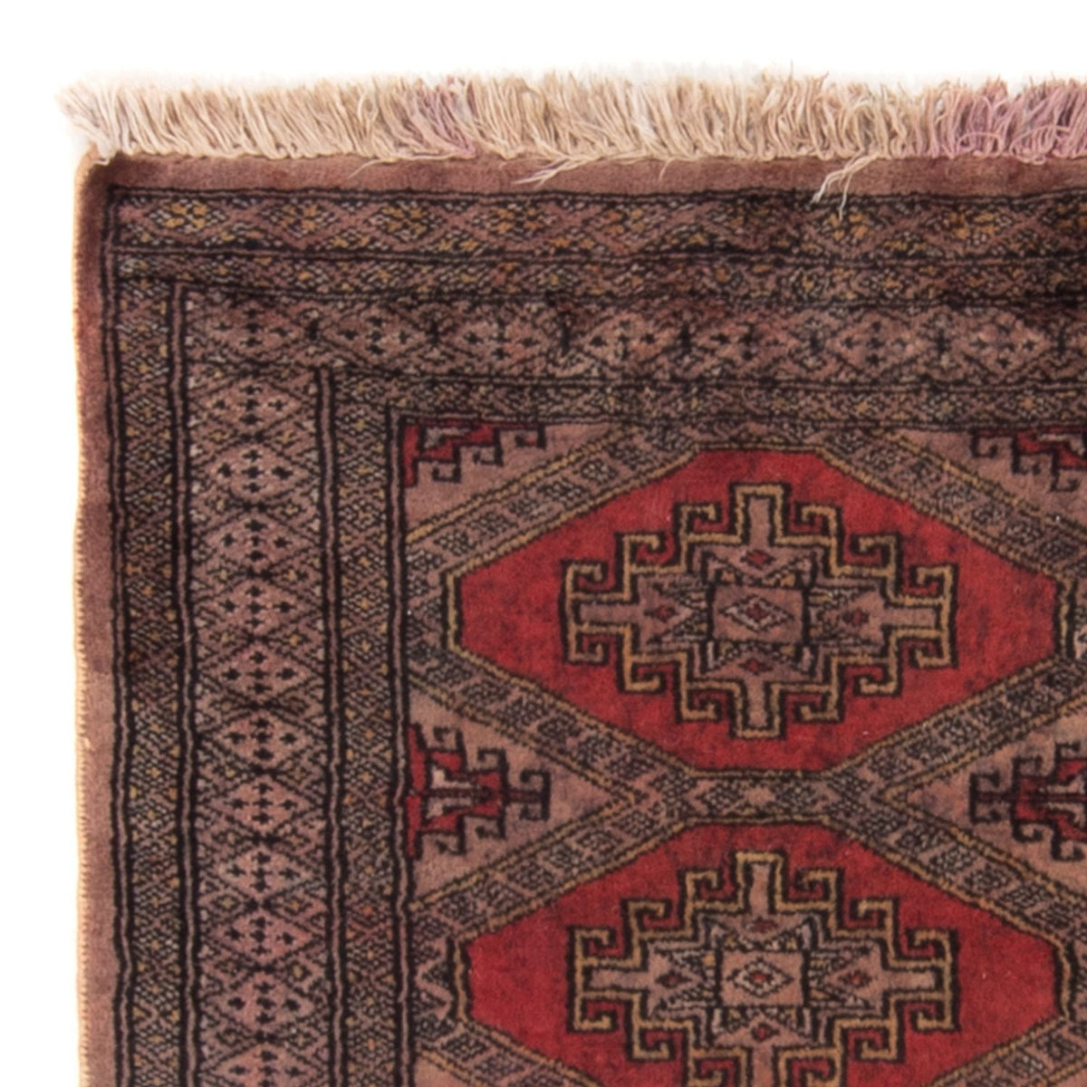 Pakistanska mattan - 92 x 60 cm - flerfärgad