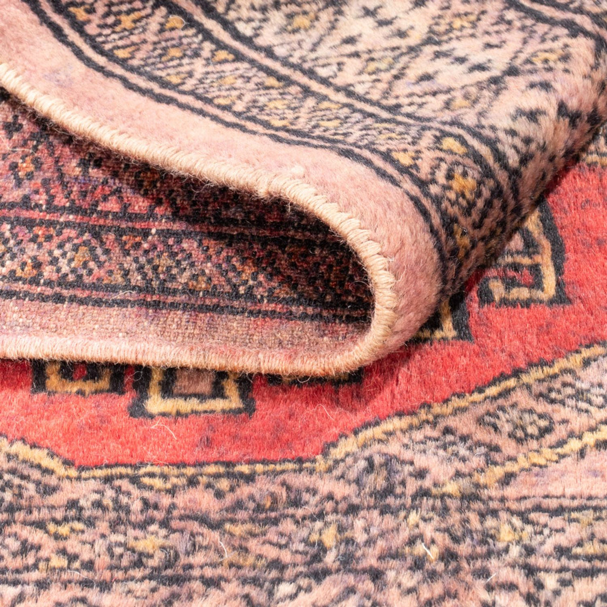 Pakistanska mattan - 92 x 60 cm - flerfärgad