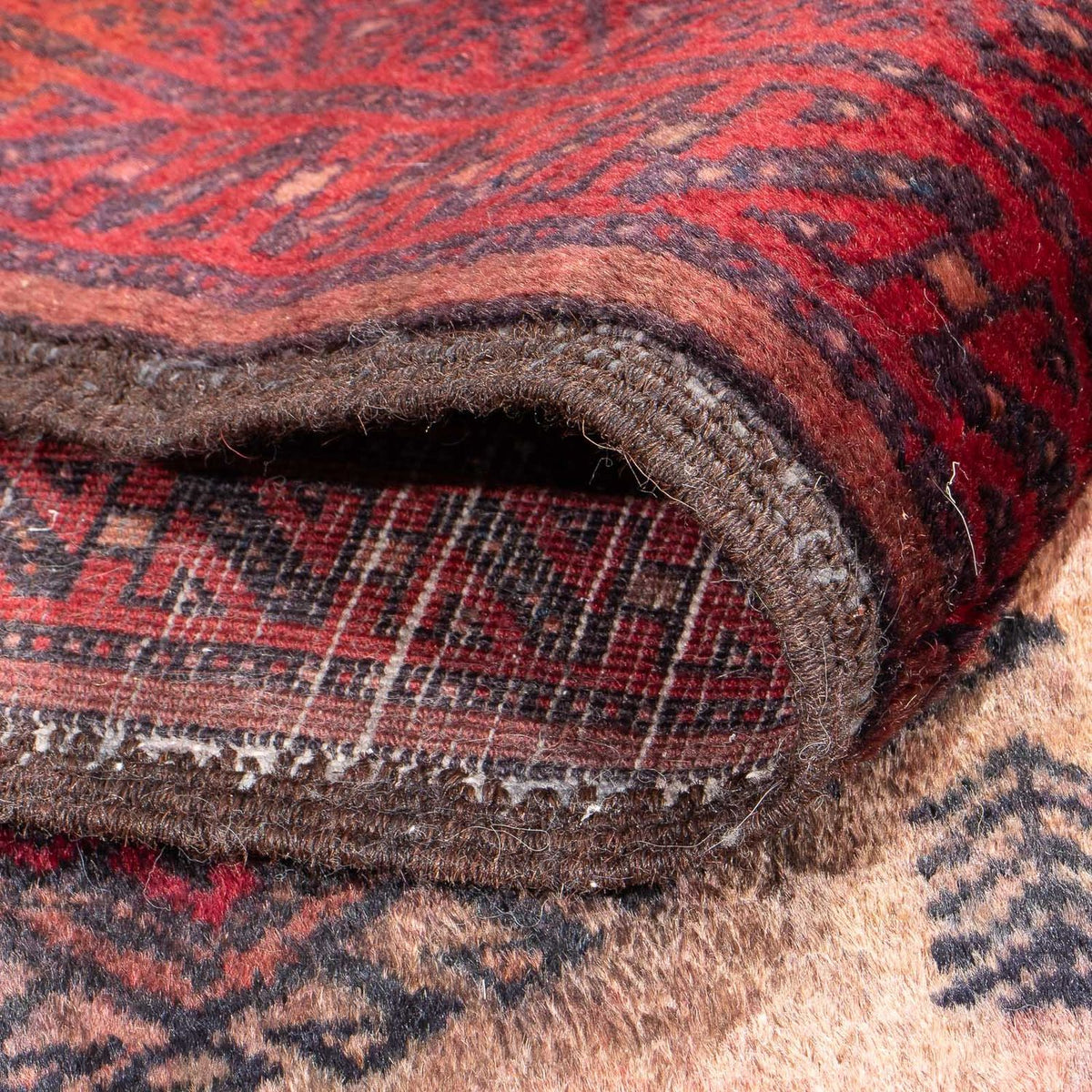 Runner Baluch-matta - 202 x 101 cm - flerfärgad