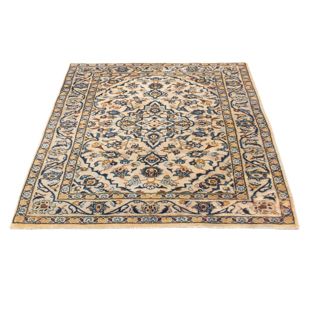 Persiska mattor - Keshan - 150 x 100 cm - beige