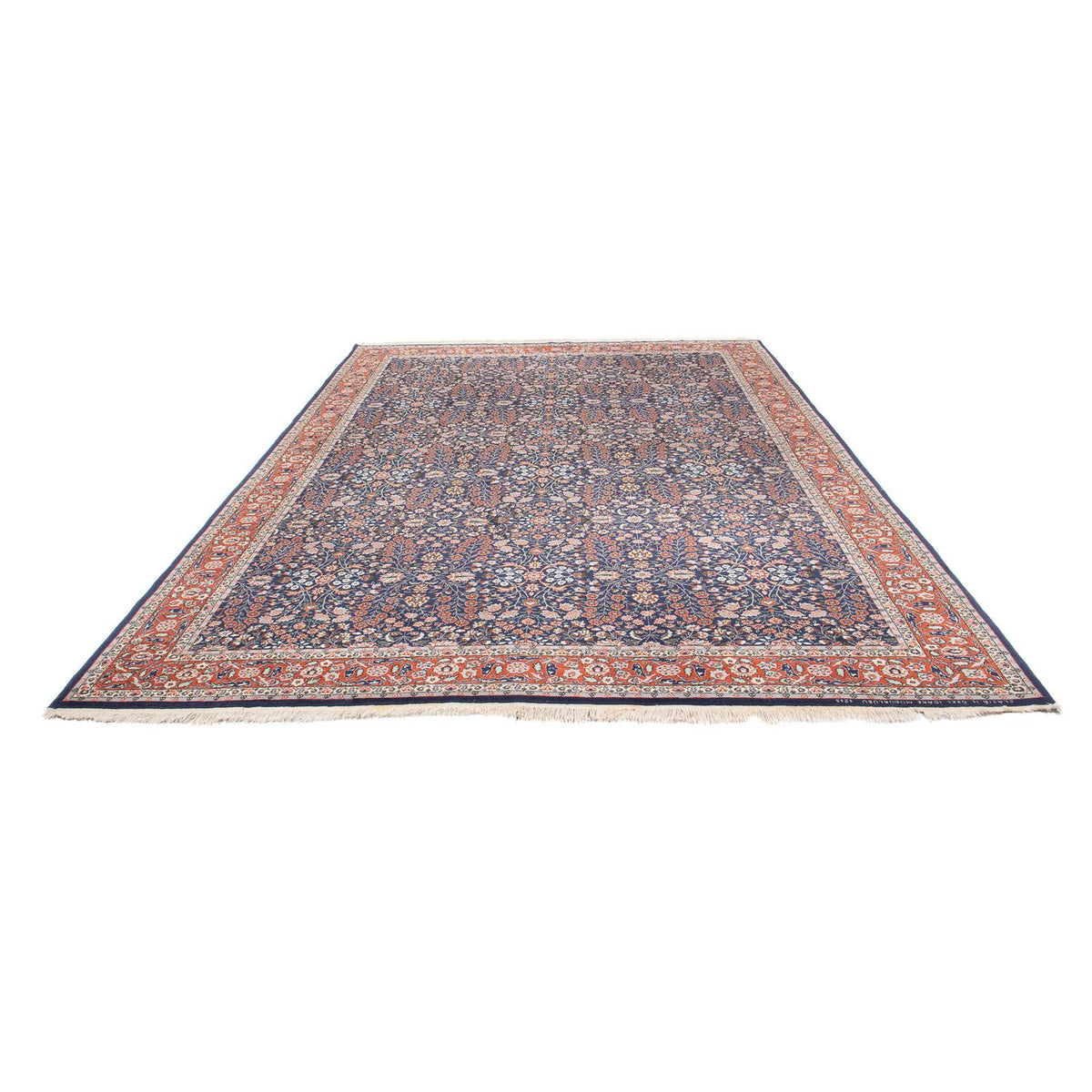 Oriental Carpet - Hereke - 363 x 237 cm - mörkblå