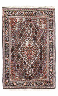 Persisk matta - Tabriz - Royal - 152 x 100 cm - svart